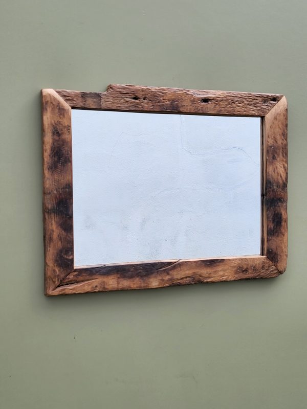 Rustic Oak Mirror