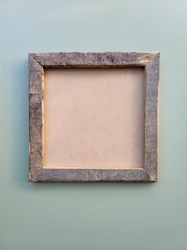 Reclaimed Oak Picture Frame 34.5 x 34.5 cm