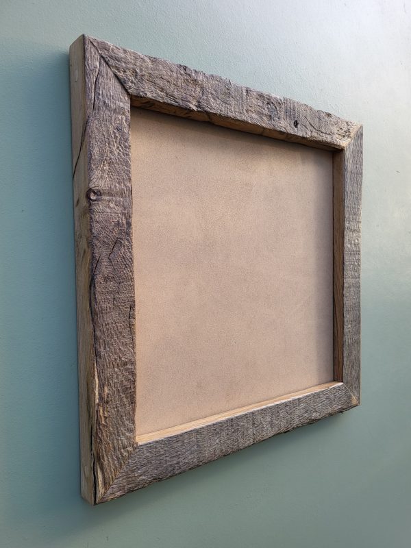 Reclaimed Oak Picture Frame 34.5 x 34.5 cm - Image 2