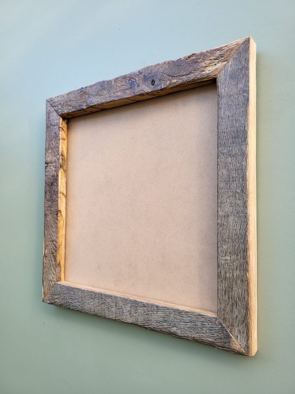 Reclaimed Oak Picture Frame 34.5 x 34.5 cm - Image 7