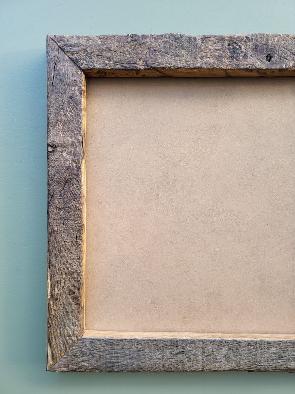 Reclaimed Oak Picture Frame 34.5 x 34.5 cm - Image 5